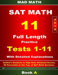 Title: 2018 New SAT Math Tests 01-11 Book A, Author: John Su
