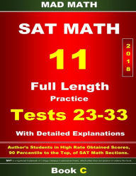 Title: 2018 New SAT Math Tests 23-33 Book C, Author: John Su