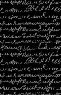 Bullet Journal Scribbly Writing White and Black: 162 Numbered Pages With 150 Dot Grid Pages, 6 Index Pages and 2 Key Pages in Easy To Carry 5.5 X 8.5 Size.