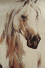 Horse in Watercolor Journal: 150 Page Lined Notebook/Diary