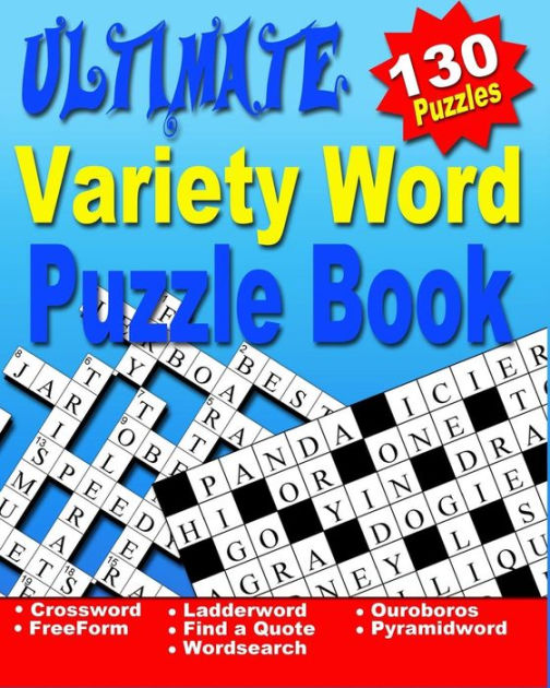 Word Puzzle Book for Adults: Ultimate Word Puzzle Book for Adults and