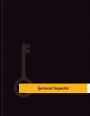 Garment Inspector Work Log: Work Journal, Work Diary, Log - 131 pages, 8.5 x 11 inches
