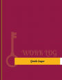 Goods Layer Work Log: Work Journal, Work Diary, Log - 131 pages, 8.5 x 11 inches