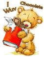 I Wuv Chocolate: 105 Lined Pages, Journal, Diary, Notebook, Undated Daily Planner, Blank Recipe Book, 8 1/2