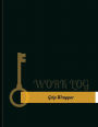 Grip Wrapper Work Log: Work Journal, Work Diary, Log - 131 pages, 8.5 x 11 inches