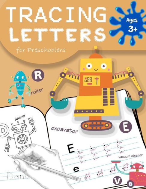 Tracing Letters for preschoolers: Coloring book for kids,kindergarten
