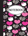 Notebook: Journal Dot-Grid,Graph,Lined,Blank No Lined : Cat : Pocket Notebook Journal Diary, 110 pages, 8.5