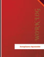 Compliance Specialist Work Log: Work Journal, Work Diary, Log - 136 pages, 8.5 x 11 inches