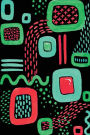 Journal Notebook Colorful Abstract Pattern 4: 110 Page Lined and Numbered Journal With Index Pages In Portable 6 x 9 Size, Perfect For Writing, Taking Notes, List Making, Journaling and Doodling