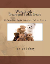 Title: Word Book: Bears and Teddy Bears, Author: Janice Jobey