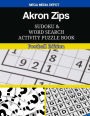 Akron Zips Sudoku and Word Search Activity Puzzle Book: Football Edition