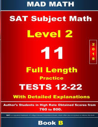Title: 2018 SAT Subject Math Level 2 Book B Tests 12-22, Author: John Su