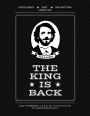 The King is Back: Premium Daily Notebook, 100 Pages, College Ruled, Midnight Black (Large, 8.5 x 11 in)