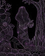 Bullet Journal Notebook Girl In The Woods 8: 172 Numbered Pages With 160 Graph Style Grid Pages, 6 Index Pages and 2 Key Pages in Large 8 x 10 Size For Journaling, Writing, Planning or Doodling.