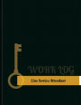 Line-Service Attendant Work Log: Work Journal, Work Diary, Log - 131 pages, 8.5 x 11 inches