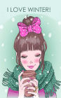 I Love Winter!: Christmas Notebook 150 Lined Pages Size 5