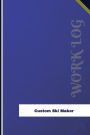 Custom Ski Maker Work Log: Work Journal, Work Diary, Log - 126 pages, 6 x 9 inches