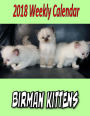 2018 Weekly Calendar Birman Kittens: Cat Jokes, Puns, & Mazes, Personal Notes, To Do List and More...