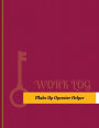 Make-Up Operator Helper Work Log: Work Journal, Work Diary, Log - 131 pages, 8.5 x 11 inches