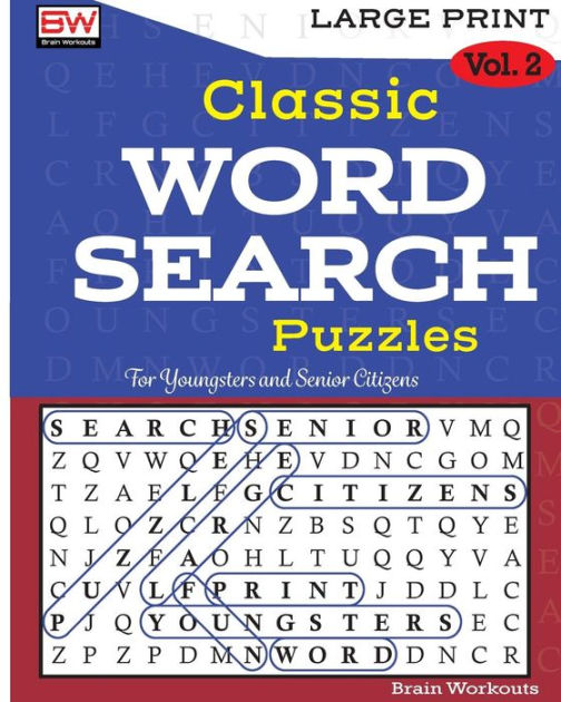 Classic WORD SEARCH Puzzles 100 memory boosting thematic puzzles for