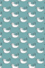 Journal Notebook For Cat Lovers Flying Cats Pattern 9: 110 Page Lined and Numbered Journal With Index Pages In Portable 6 x 9 Size, Perfect For Writing, Taking Notes, List Making, Journaling and Doodling.