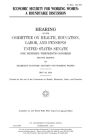 Economic security for working women: a roundtable discussion