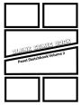 Blank Comic Book Panel Sketchbook (Volume2): Create Your Own Cartoon and Comics Strips Panels Layout Variety Template Story Draw Children Kids Student Book Journal Notebook