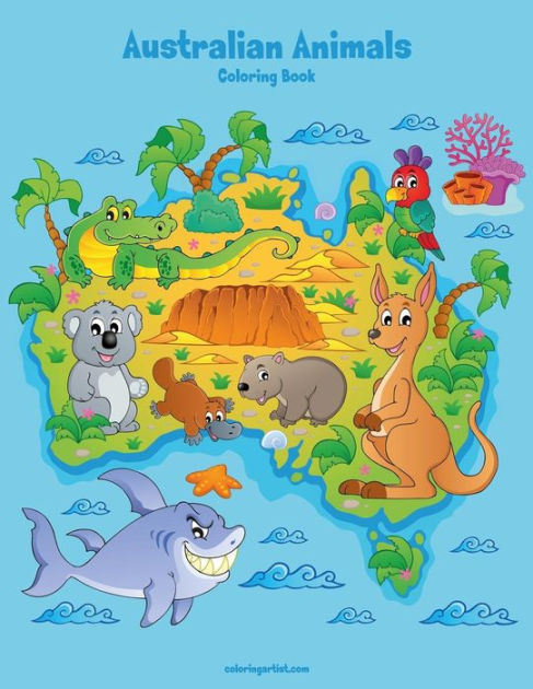 Coloring Book for Adults and Kids: Animals & Creatures by Nicholas