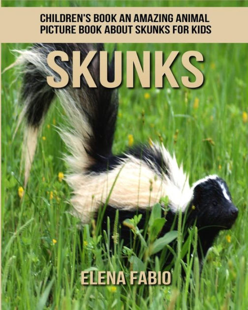 Children's Book An Amazing Animal Picture Book about Skunks for Kids