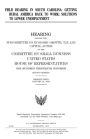 Field hearing in South Carolina: getting rural America back to work : solutions to lower unemployment, hearing before the Subcommittee on Economic Growth, Tax and Capital Access of the Committee on Small Business, United States House of Representatives,