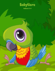 Title: Babytiere-Malbuch 3 & 4, Author: Nick Snels