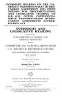 Oversight hearing on the U.S.-Mexico Transboundary Hydrocarbon Agreement and steps needed for implementation; and legislative hearing on H.R. 1613, Outer Continental Shelf Transboundary Hydrocarbon Agreements Authorization Act: oversight and legislative