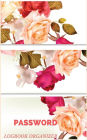 Password Logbook Organizer: Internet Password Book : Keep Track Of: Usernames, Passwords, Web Addresses In One Easy & Organized Location (Internet Address Logbook / Diary / Notebook) (Password Journals) Cute Red Pink Roses Cover.