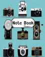 Notebook: Vintage cameras collection V2 : Notebook Journal Diary, 120 Lined pages, 8