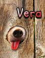 Vera: Personalized Discreet Internet Website Password Organizer, Large Print Book, 8 1/2