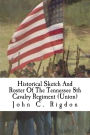 Historical Sketch And Roster Of The Tennessee 8th Cavalry Regiment (Union)