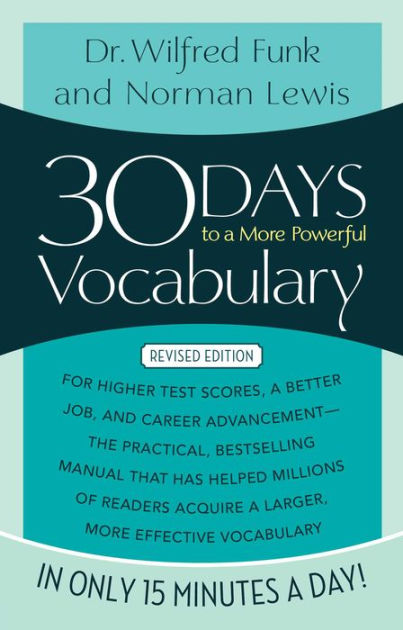 Vocabulary　30　Lewis,　Norman　to　Funk,　Paperback　Barnes　Days　a　Powerful　Wilfred　More　by　Noble®