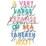 A Very Large Expanse of Sea