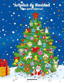 Árboles de Navidad libro para colorear 1