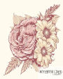 Notebook: Flowers design V1 : Notebook Journal Diary, 120 pages, 8