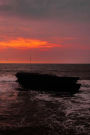 Eerie Sunset View Of Tanah Lot Beach Bali: Journal / Notebook 150 Lined Pages, Glossy Softcover, Size 6 x 9