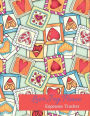 Expenses Tracker: Love, Joy, Peace.: Red Hearts Love Pattern Design Cover : Expense Notebook Keep Track of Daily Record : Personal Tracker, Spending, Expenses Ideal For Travel Cost, Family Trip, Financial Planning (Expense Tracker Budget Planner) (Volume