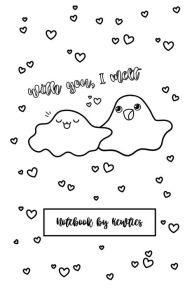 Title: With you, I melt - Punny Puddles Notebook (Wide Ruled): Kewties Coloring Covers, Author: Brooke E Clark