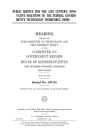 Public service for the 21st century: innovative solutions to the federal government's technology workforce crisis