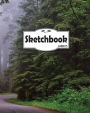 Sketchbook: redwood national park 3 : 120 Pages of 8