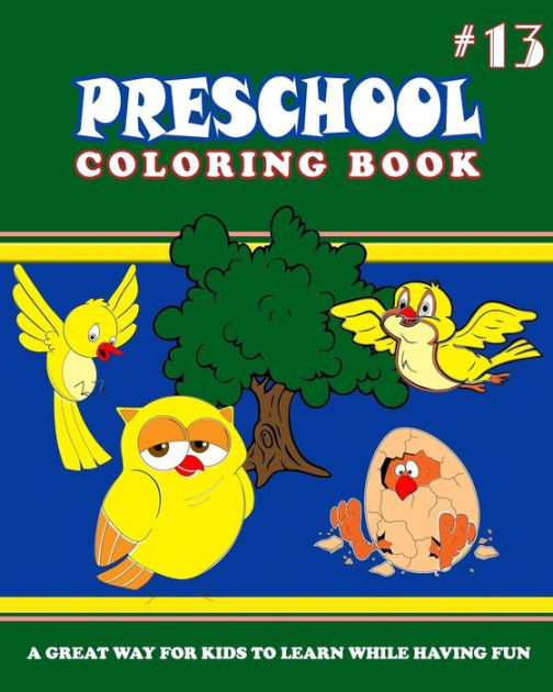 PRESCHOOL COLORING BOOK Vol.13 preschool activity books by Alexander Thomson, Paperback