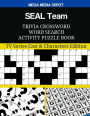 SEAL Team Trivia Crossword Word Search Activity Puzzle Book: TV Series Cast & Characters Edition