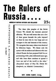 Title: The Rulers Of Russia, Author: Denis Fahey