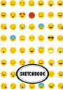 Sketchbook: Emoji 01 : 110 Pages of 7