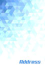 Address.: Address Book. (Vol. B35) Modern Blue Design. Glossy Cover,Contract Large Print, Font, 6